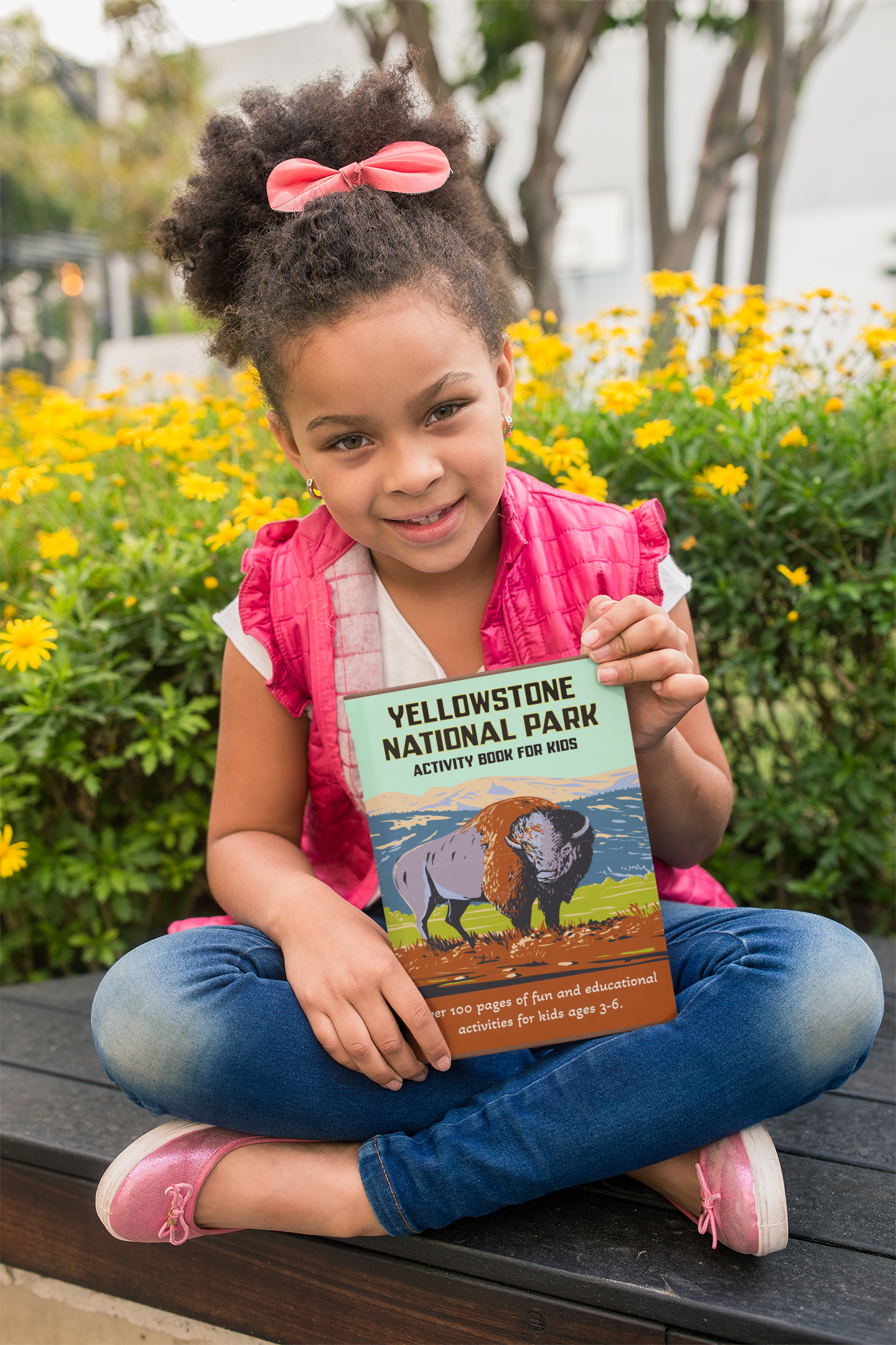 Yellowstone National Park Activity Book for Kids (Ages 3-6)