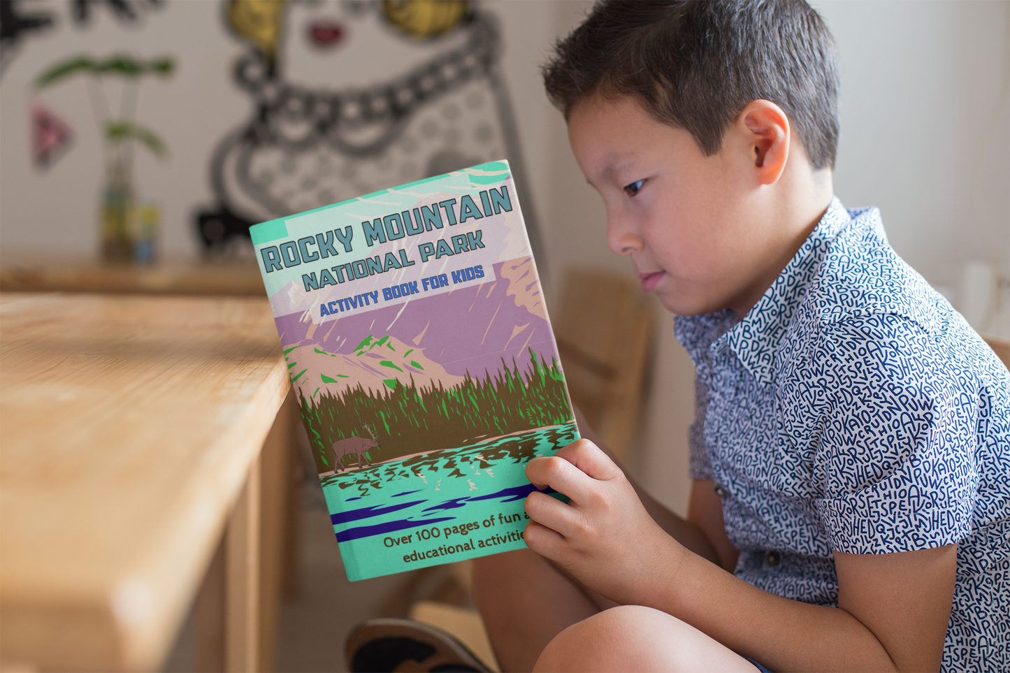 Rocky Mountain National Park Activity Book for Kids