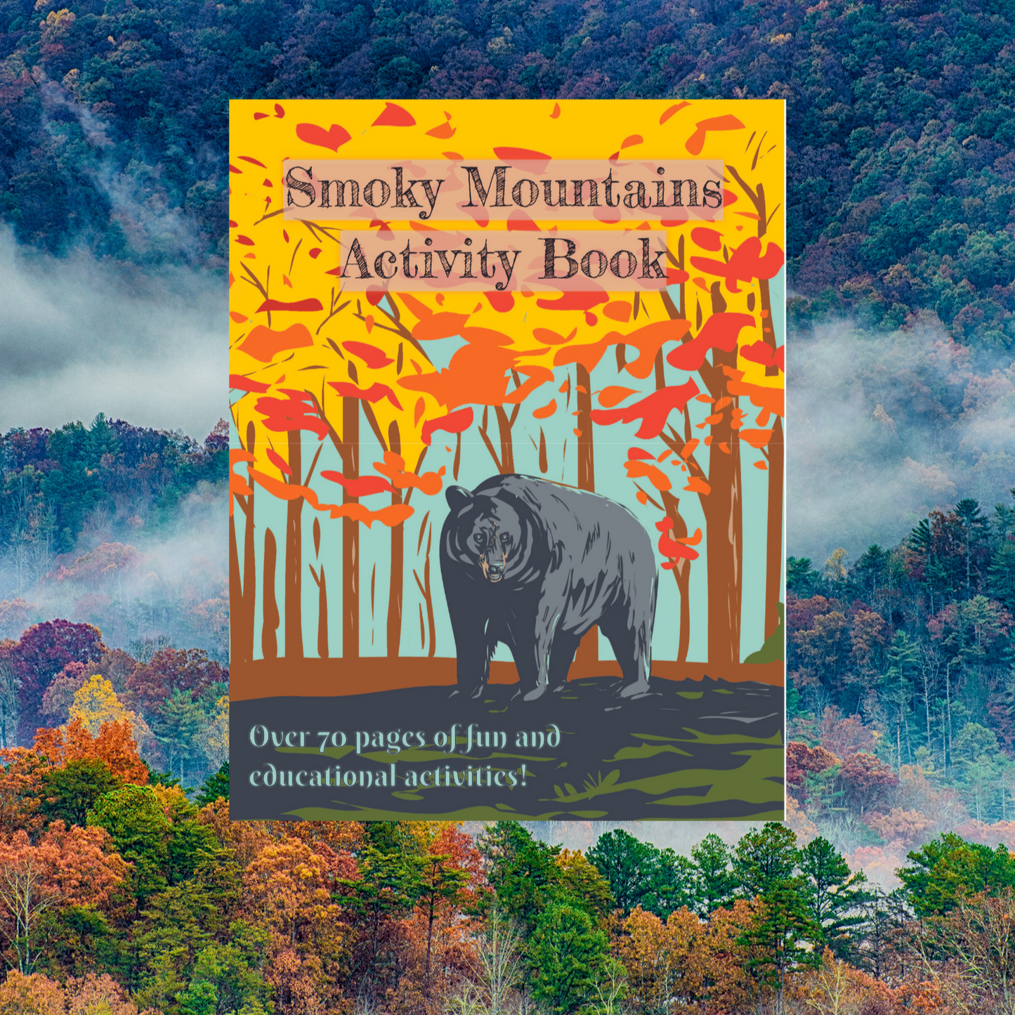 Great Smoky Mountains National Park Activity Book for Kids