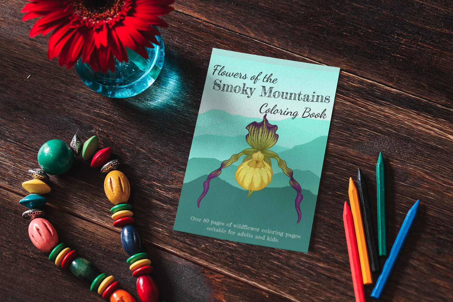 Wildflowers of the Great Smoky Mountains Coloring Book!