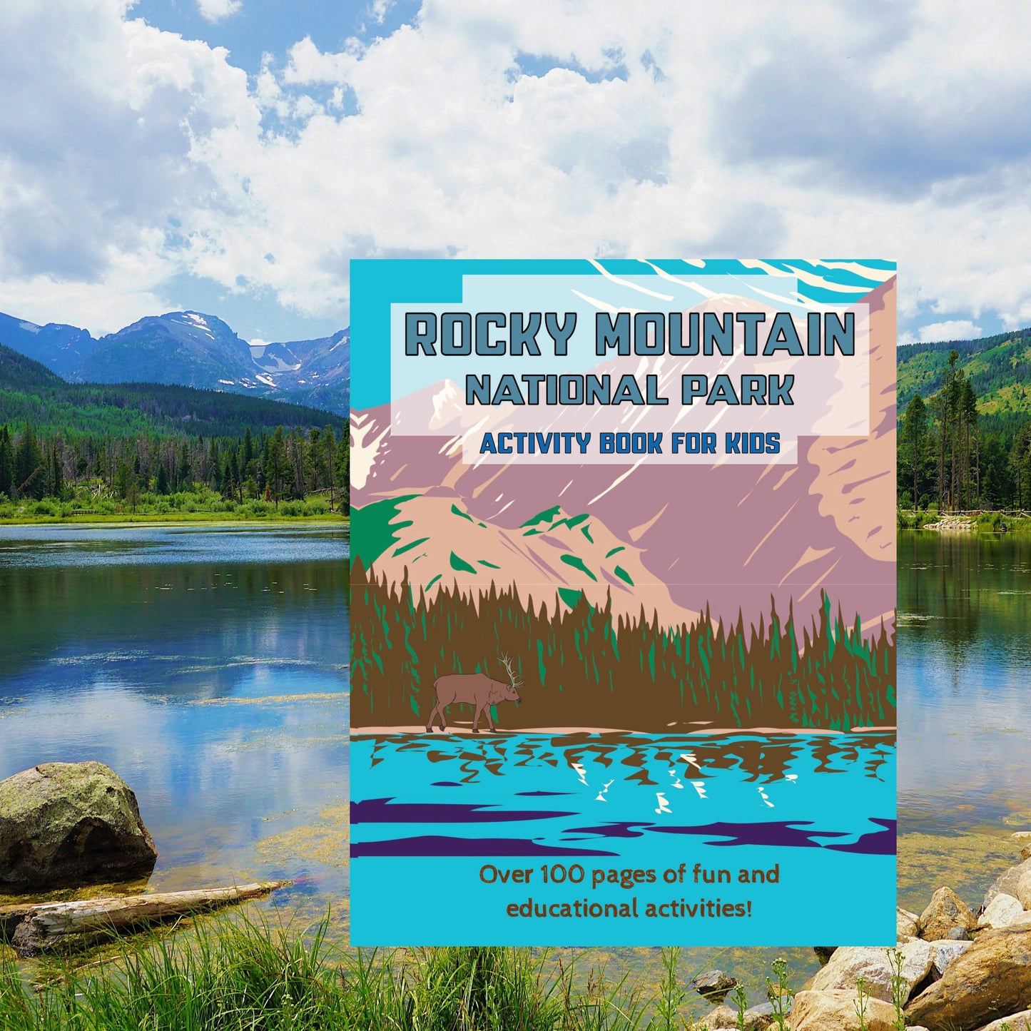 Rocky Mountain National Park Activity Book for Kids