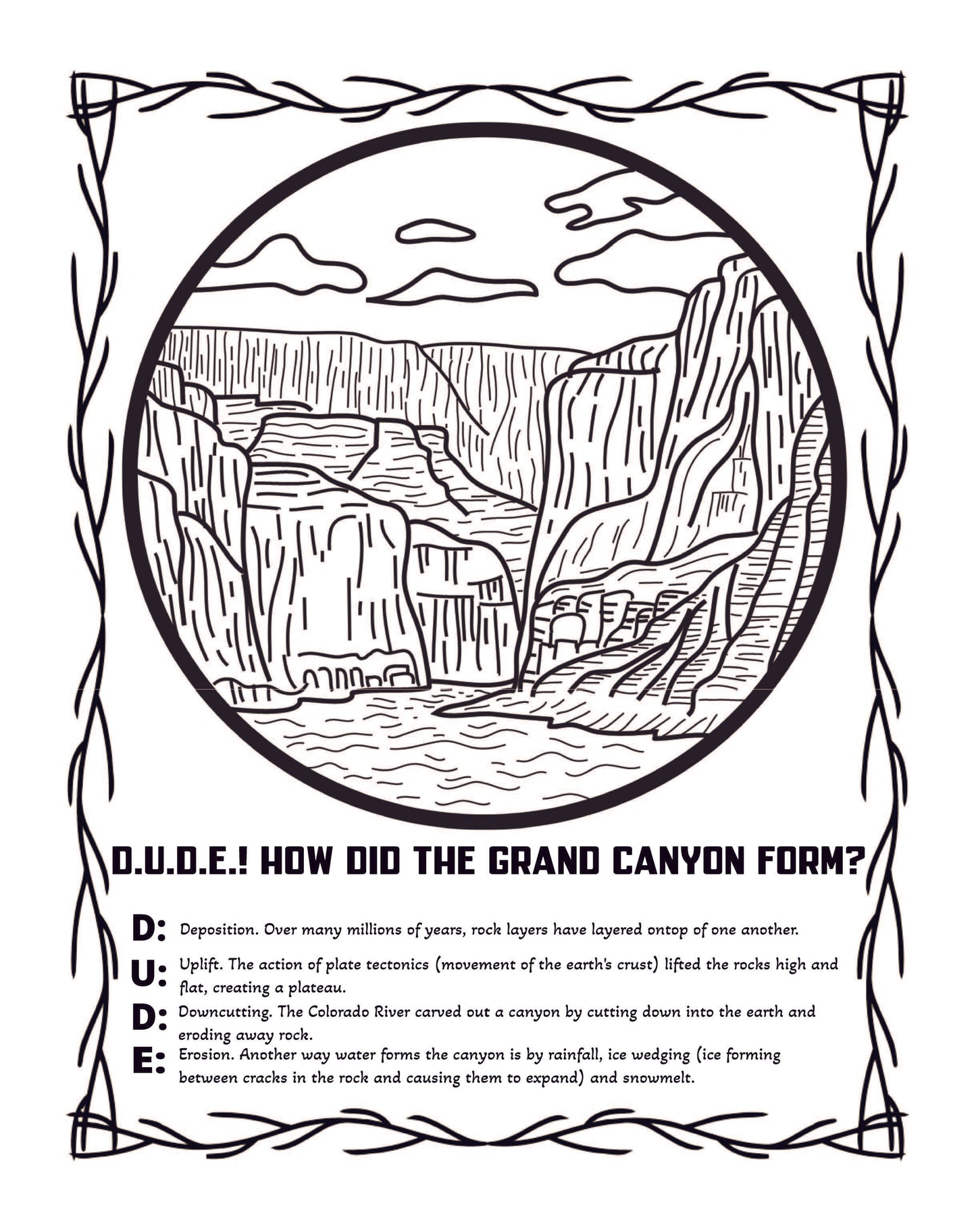 Grand Canyon National Park Activity Book